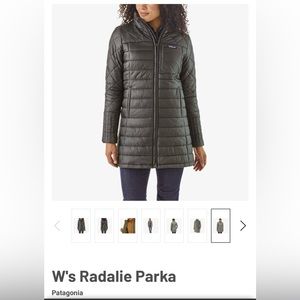 Women’s Patagonia coat size small Grey EUC